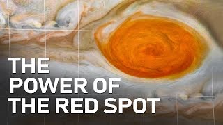 The Power of Jupiters Red Spot [upl. by Noivart]