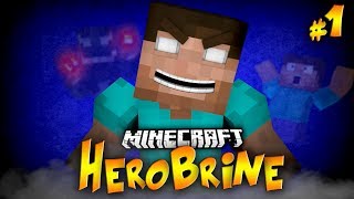 Minecraft  HEROBRINE 1 [upl. by Kerrill331]