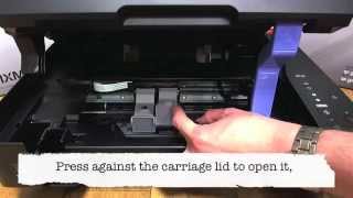 Canon MP230  Changing the cartridges [upl. by Sirkin]