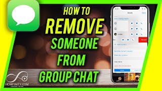 How to Remove Someone From Group Chat on iPhone [upl. by Vil]