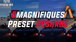 FR  FIVEM 5 PRESET INCROYABLE POUR RESHADE   installation guide Tuto FIVEM 4 [upl. by Delastre263]