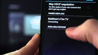 Amazon Fire TV Stick  How to Mirror Phone or Tablet [upl. by Bubalo887]