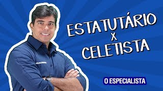 Regime estatutário e celetista entenda a diferença [upl. by Denver]