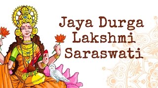 Jaya Durga Lakshmi Saraswati  Navratri Devi Bhajan  Art of Living [upl. by Qerat]