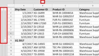 Google Sheets  Group Rows and Columns [upl. by Oinegue]