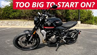 2024 Triumph Trident 660 RERIDE and Review [upl. by Gnouv]