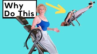 Inversion Therapy Benefits and Risks  Why Use An Inversion Table [upl. by Tsnre695]