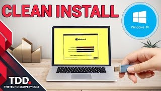 Windows 10 Format And Clean Install From USB Complete Guide [upl. by Anaer663]