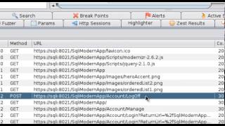 ZAP Tutorial  Ajax Spidering authenticated websites [upl. by Etnaihc493]