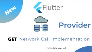 Flutter Provider Http Request With Example  State Management [upl. by Ynner]