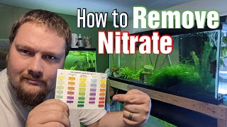 Aquarium Maintenance Tips  How to remove Nitrate [upl. by Nylirehc382]