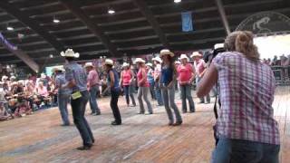 Hallelujah line dance by Adry amp Frenesi  Voghera 2009 [upl. by Anahsal]