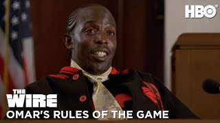 The Wire Omars Rules of the Game  HBO [upl. by Aleka]