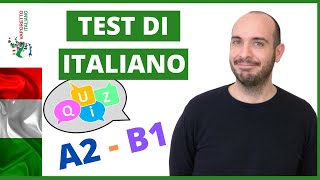 QUIZ DI ITALIANO livello B1  Esercitati in italiano con Francesco ITALIAN subtitles [upl. by Leunamnauj796]