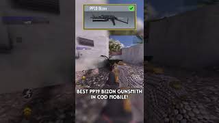 PP19 Bizon best gunsmith in cod mobile [upl. by Ednargel]