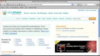 Slideshare Tutorial [upl. by Arinaj]