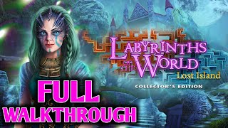 Labyrinths Of The World 9  Lost Island Collectors Edition Full Walkthrough [upl. by Solegna593]