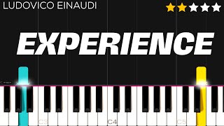 Ludovico Einaudi  Experience  EASY Piano Tutorial [upl. by Gilbertina]