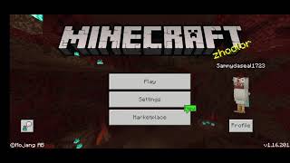 how to sign out and relink your Microsoft account on minecraft bedrock 116 [upl. by Nlyak]