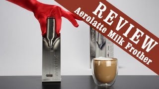 Aerolatte Milk Frother  Exclusive Review [upl. by Encrata522]