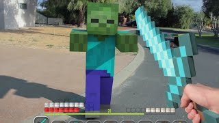 Top 7 Minecraft Animations Real Life Compilation [upl. by Orola626]