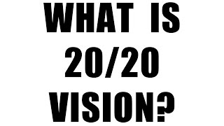 What does 2020 vision mean [upl. by Resneps]