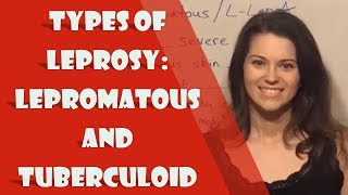 Types of Leprosy Lepromatous and Tuberculoid [upl. by Eglantine]