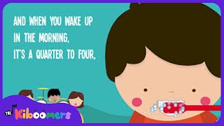 Brush Your Teeth Lyric Video  The Kiboomers Preschool Songs amp Nursery Rhymes for Healthy Habits [upl. by Sari]