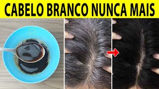 CABELO BRANCO NUNCA MAIS Pinte em Casa com Apenas 2 Ingredientes SEM TINTA [upl. by Adnicul305]