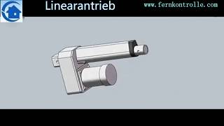 Anwendung Arbeitsweise und Aufbau des Linearantrieb [upl. by Nahtanaj]