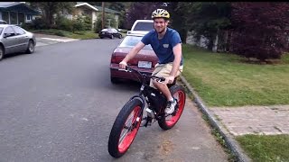 Electric Fat Bike 3000W MXUS Hub Motor INSANE TORQUE [upl. by Marchall]