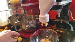 How To Make Fusilli with a KitchenAid Pasta Press [upl. by Esimehc]