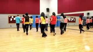 Crocodile Roll  Line Dance Dance amp Teach in English amp 中文 [upl. by Aittam293]