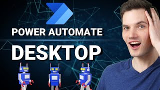 🤖 How to use Microsoft Power Automate Desktop  Full tutorial [upl. by Siseneg]