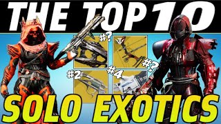 The BEST Exotic Weapons For Solo Players To Get In Destiny 2 LIGHTFALL Destiny 2 [upl. by Iznyl257]