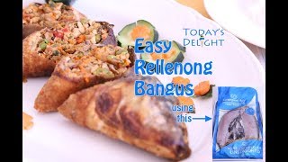 Easy Rellenong Bangus Using Unseasoned Boneless Milkfish  Todays Delight [upl. by Sandor139]