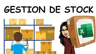 Gestion de stock sur excel [upl. by Ynaffyt]