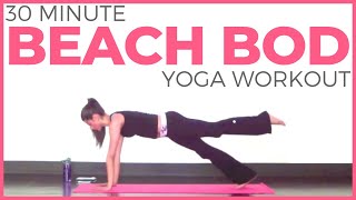 30 minute Full Body Power Yoga Workout  Beach Bod 2 [upl. by Annayoj496]