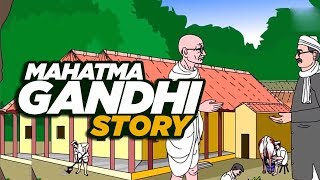 Mahatma Gandhi story for kids in English  Moral Stories  Gandhi Jayanti Special stories [upl. by Azalea]