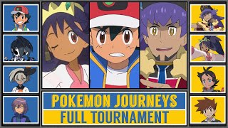 POKÉMON JOURNEYS TOURNAMENT  All BATTLES [upl. by Assirok]