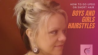 Unlocking Stunning Updos Short Hair Secrets [upl. by Anh760]