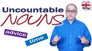 Uncountable Nouns  English Grammar Lesson [upl. by Tut]