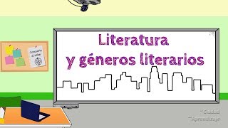 Literatura y géneros literarios [upl. by Aisor]