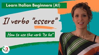 14 Learn Italian Beginners A1 How to use the verb “essere” “to be” [upl. by Neerac604]