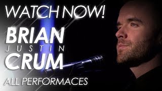 WOW All performances from Brian Justin Crum  Americas Got Talent [upl. by Berlyn344]