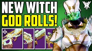 Destiny 2 NEW Witch Weapons PVE God Roll Guide amp How To Farm Them [upl. by Noma]