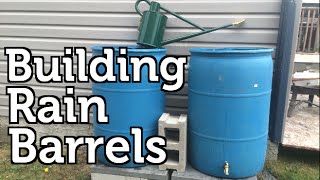 Installing a Rain Barrel for Beginners [upl. by Pol]