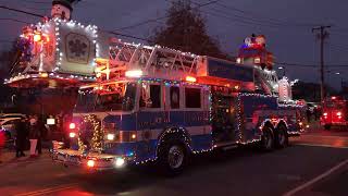 Christmas Parade 2022 Milford MA  Part 1 [upl. by Caiaphas]