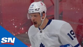 Alex Galchenyuk Dishes Pinpoint Saucer Pass For Jason Spezza Goal [upl. by Amargo]