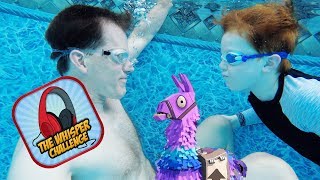 Underwater Whisper Challenge 💦vlog e328 [upl. by Lemart806]